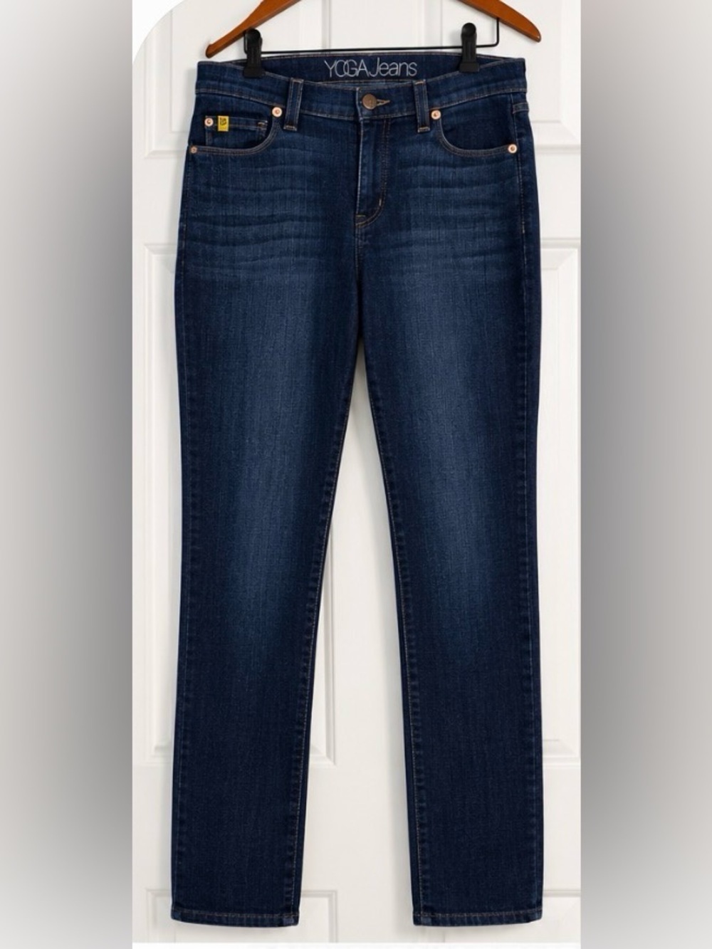 Yoga Jeans Dark Wash Skinny Jeans Women's Size 30 Premium Stretch Denim